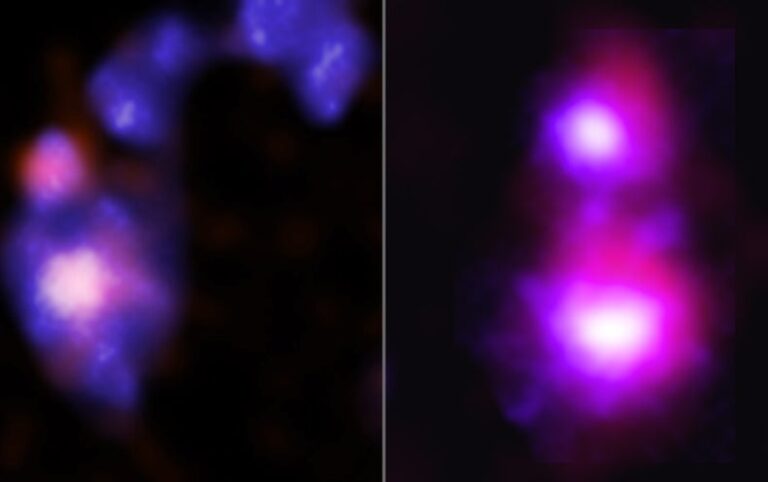 La colisión de galaxias enanas revela un vistazo del universo primitivo