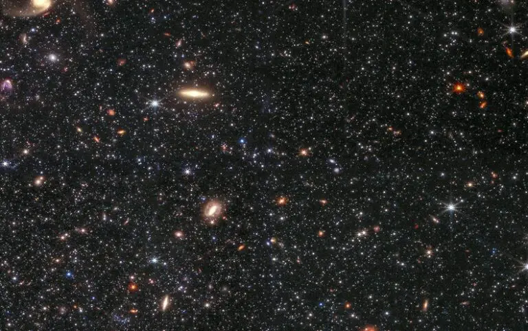 Los destellos de galaxias tempranas del JWST podrían arrojar luz sobre la materia oscura