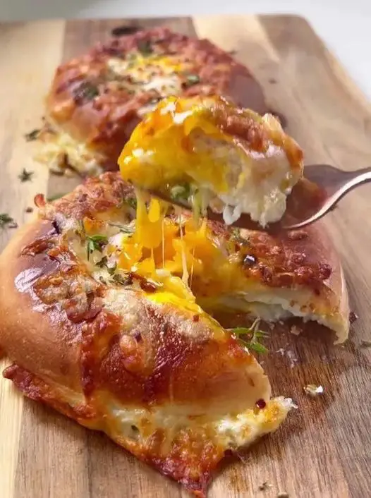 cheesy eggy bagels in the air