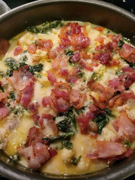 Cheese and Ham Frittata Stovetop Method
