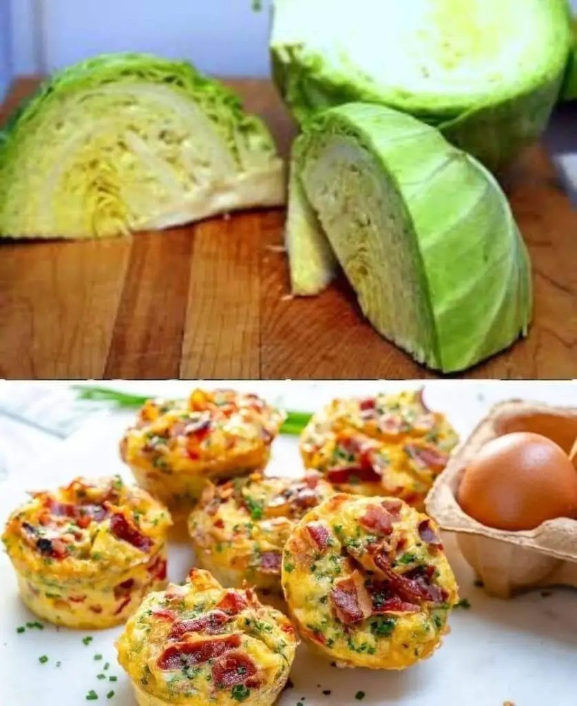 savory cabbage and mushroom egg skillet recipe - Physics Zone