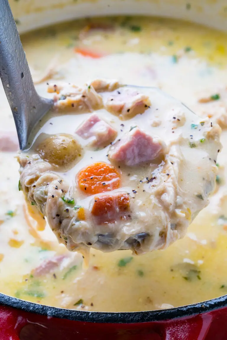 chicken cordon bleu soup