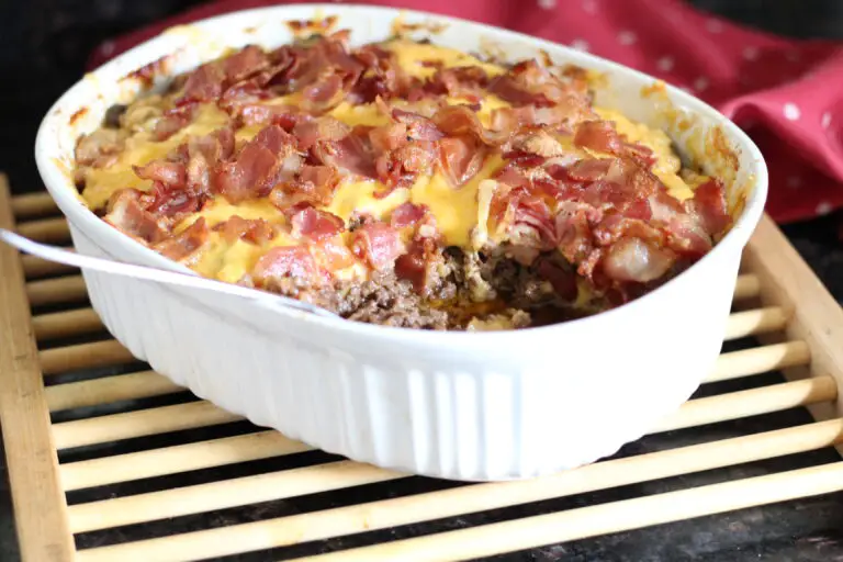 Bacon Cheeseburger Casserole