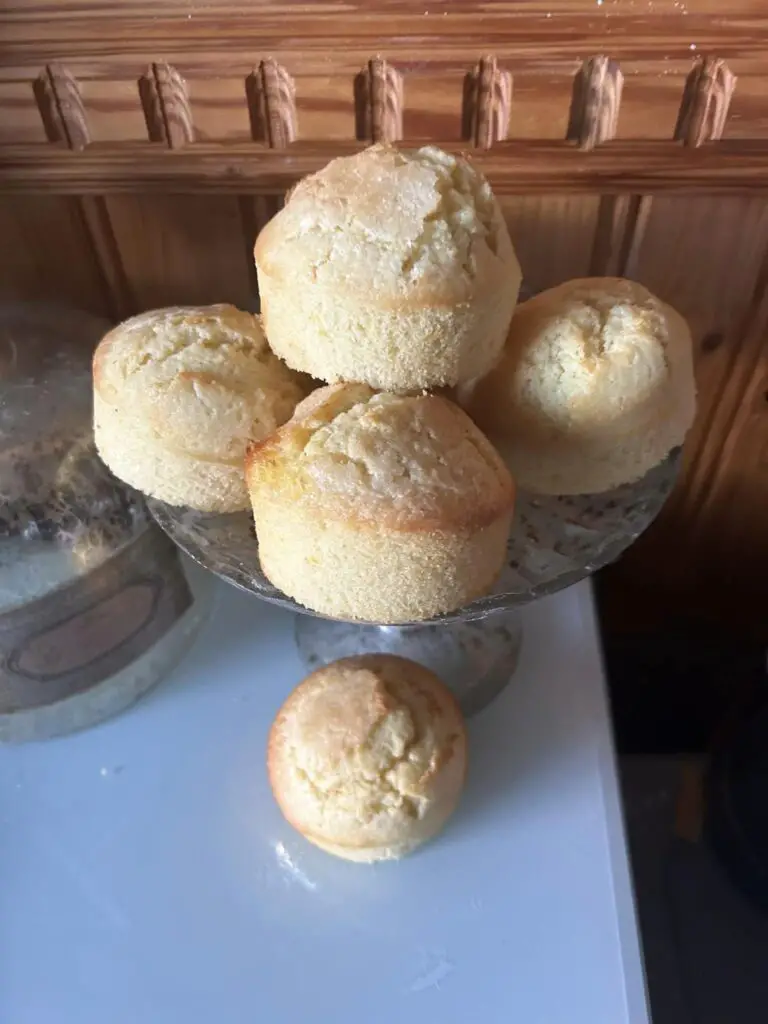 Portuguese lemon muffins