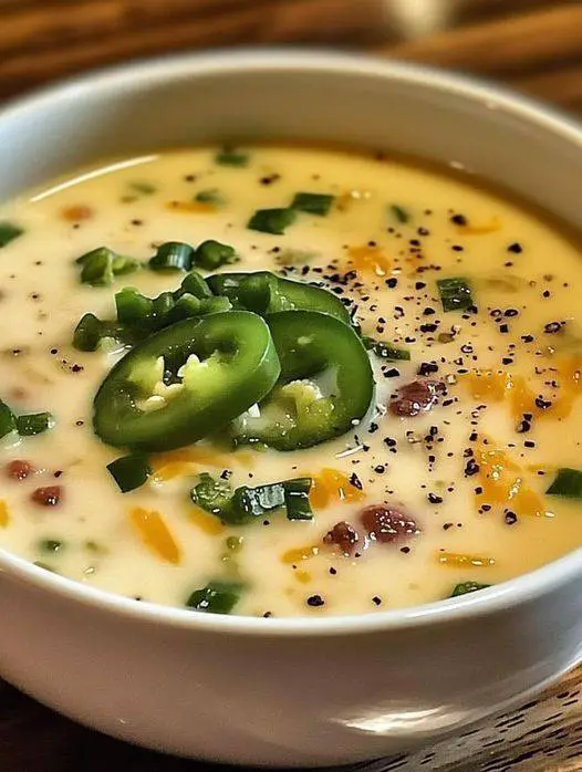 Spicy Jalapeño Popper Soup