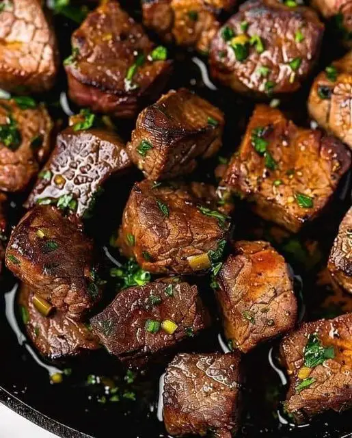 Succulent Garlic Butter Steak Bites