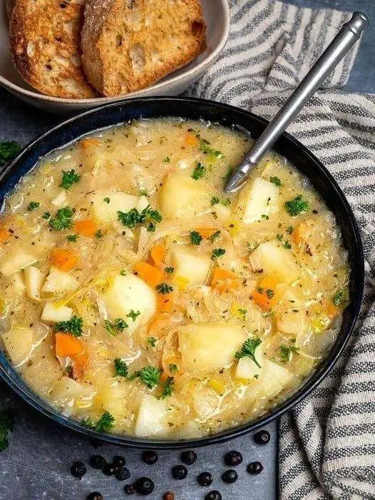 Sauerkraut soup