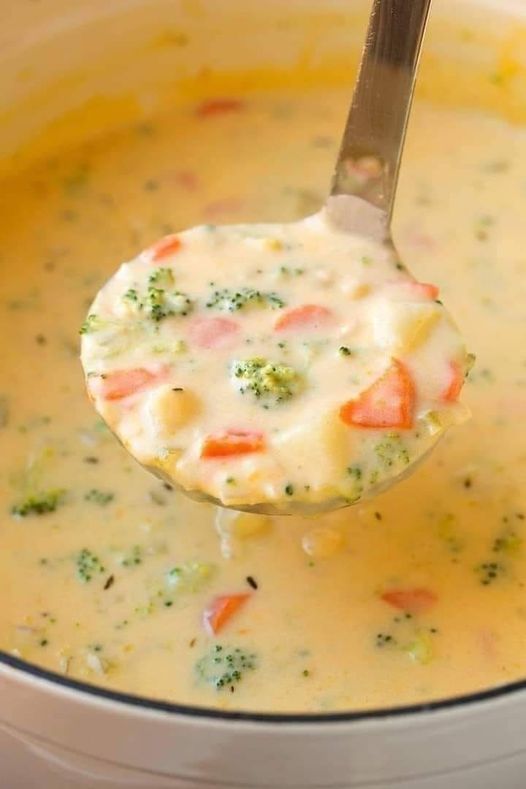 Potato Broccoli Cheddar Soup