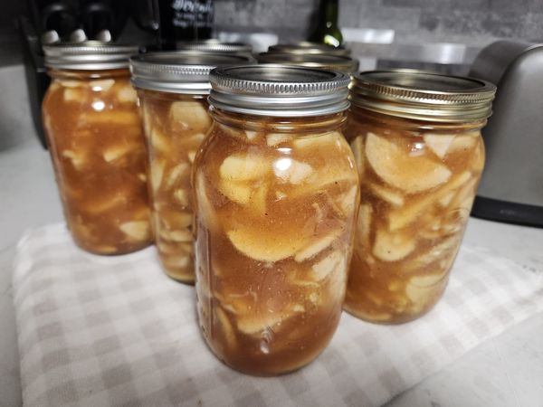 canning apple pie filling