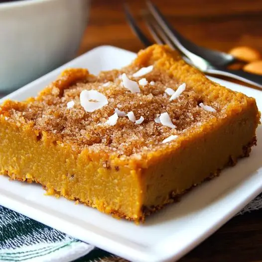 Caribbean Sweet Potato and Cassava Pone