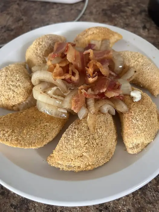 Air fryer perogies