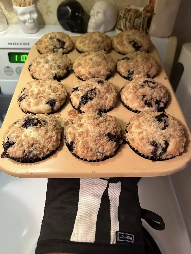 Blueberry Crumble Muffins
