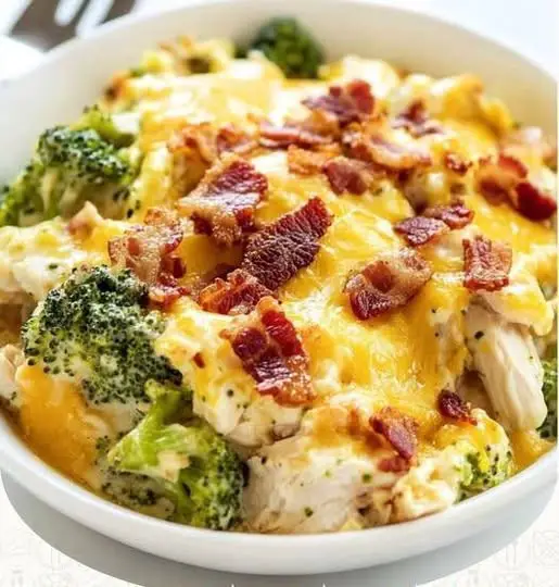 Chicken Bacon Ranch Casserole