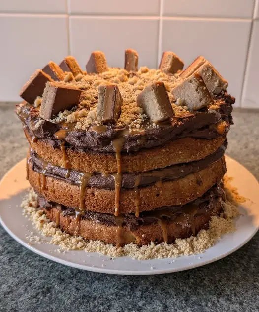 Millionaire Shortbread Cake