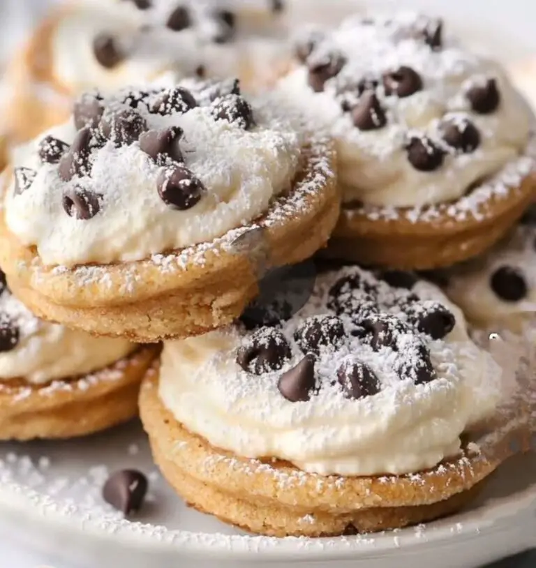 Ricotta Cannoli cream filled cups