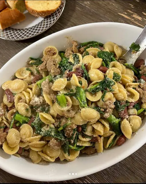 Rustic Italian Orecchiette with Sausage