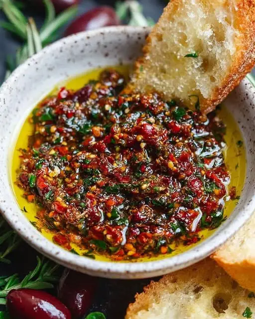 Mediterranean Olive Oil Dip