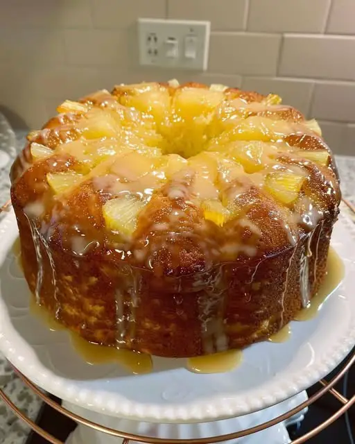 Pineapple Pound Cake