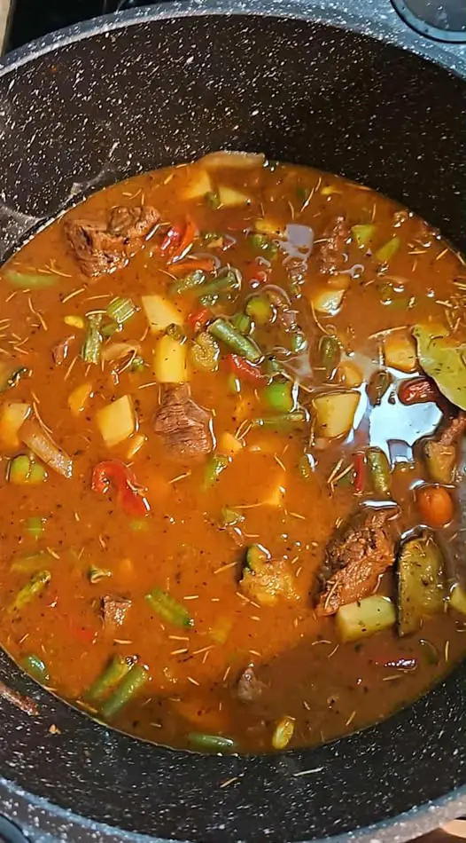Uzbekistan stew called lagman