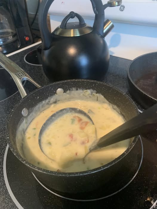 potato bacon and leek soup