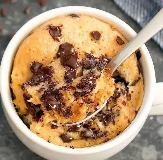 Chocolate Chip Mug Cake