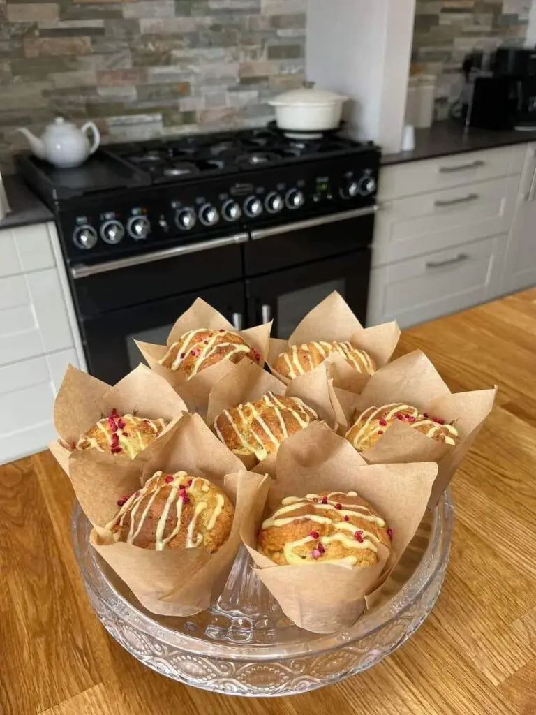 Lemon Raspberry Protein Muffins Recipe