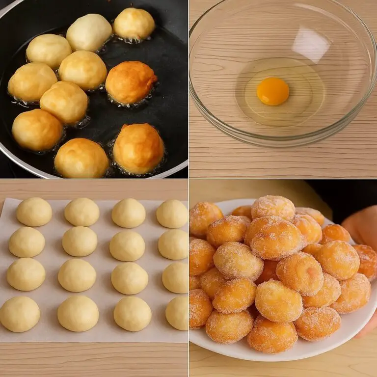 Easy Sugar Mini Donuts