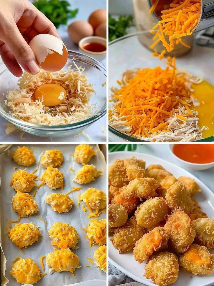 Keto Cheddar Chicken Bites