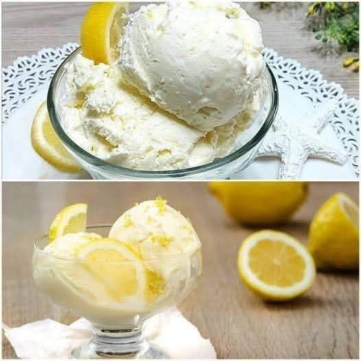 lemon ice cream recipe