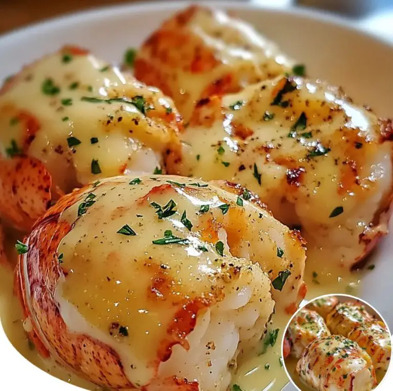 GARLIC BUTTER LOBSTER TAILS