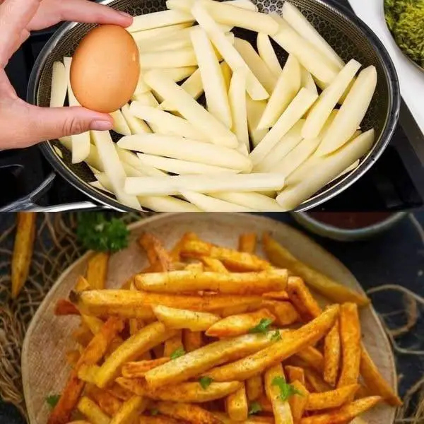 crispy homemade french fries