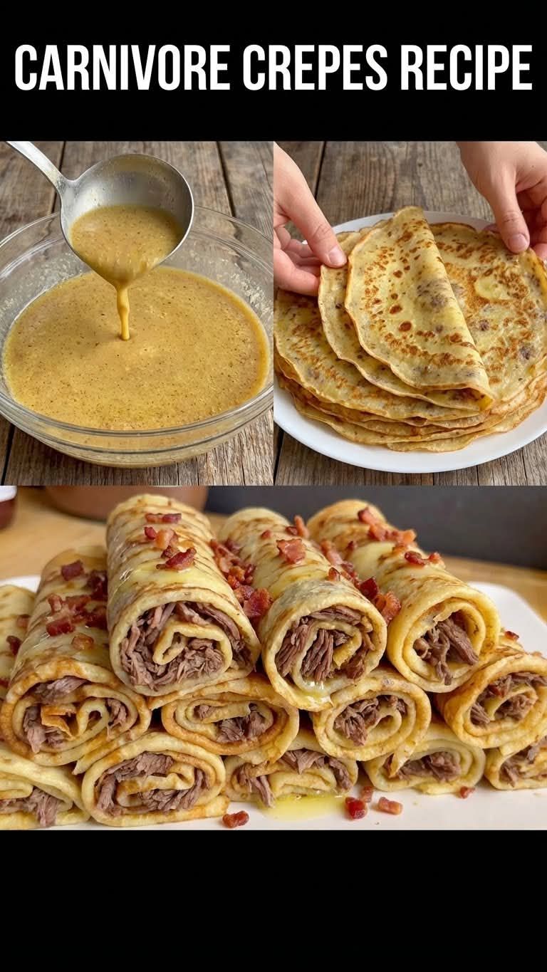 Carnivore Crepes (Soft & Rollable)