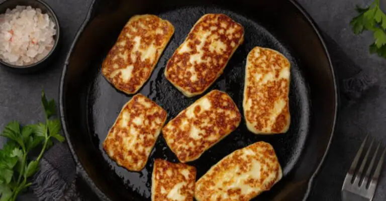 3-ingredient pan-fried halloumi