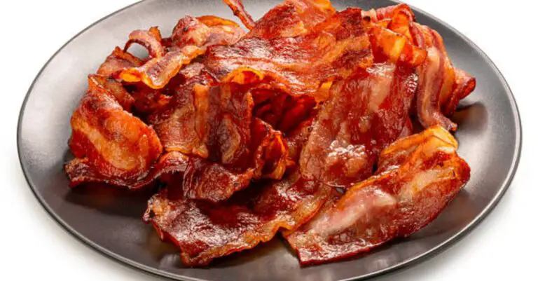 crispy cooked bacon