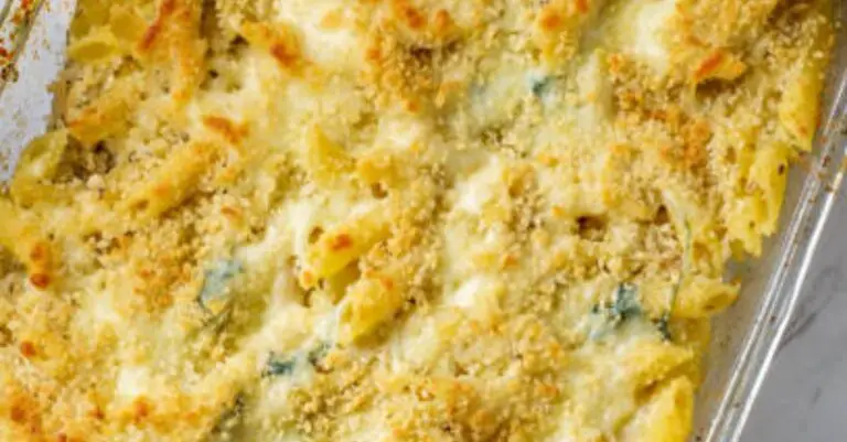 Chicken Alfredo Bake