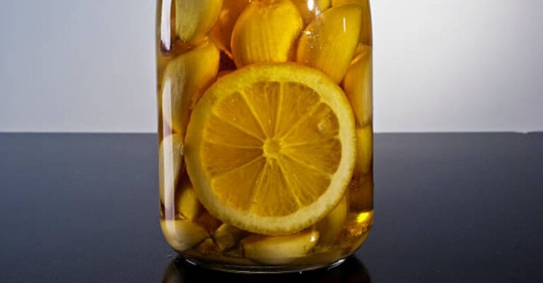 Lemon Garlic Ginger & Honey Wellness Elixir