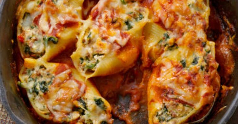 Stuffed Jumbo Pasta Shells
