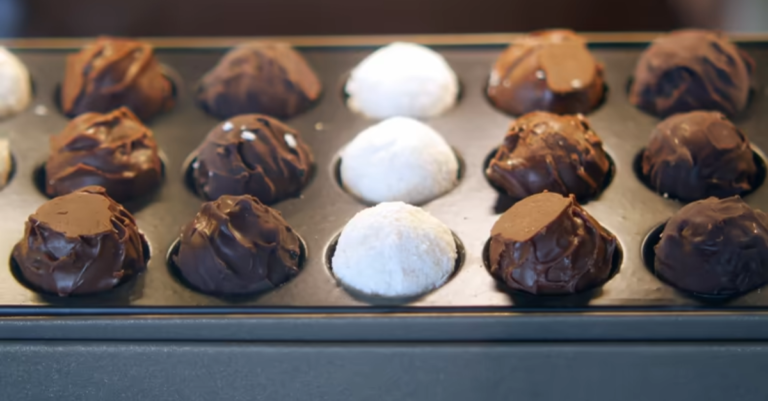 4 INGREDIENT COCONUT TRUFFLES!