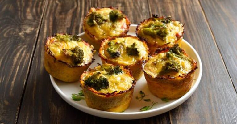 Ham & Egg Breakfast Cups
