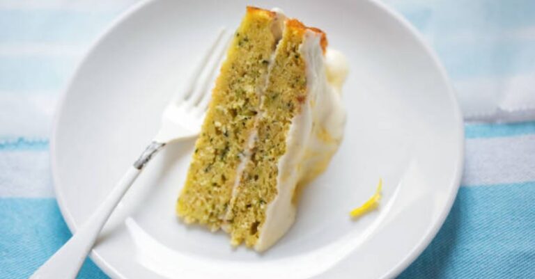 Flourless Lemon Zucchini Cake