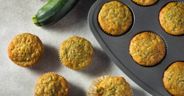 Low carb Zucchini Muffins