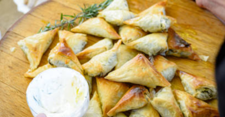 Spinach & Feta Phyllo Pastries
