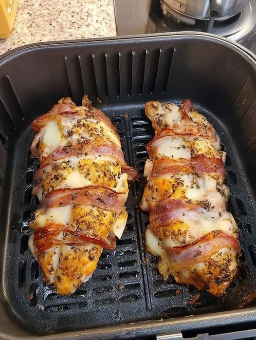 Hasselback Chicken with Bacon