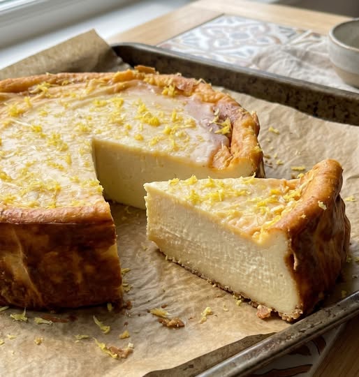 Flourless Protein Lemon Cake