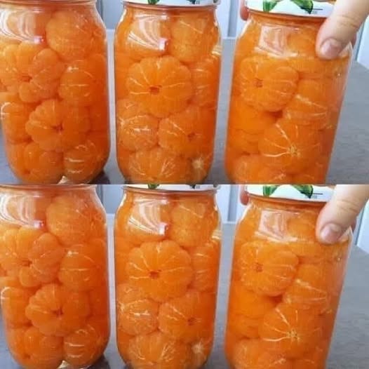 canning tangerines