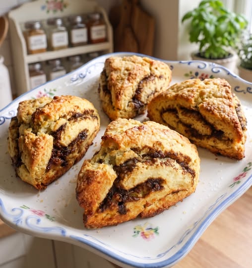 Cinnamon Roll Protein Scones