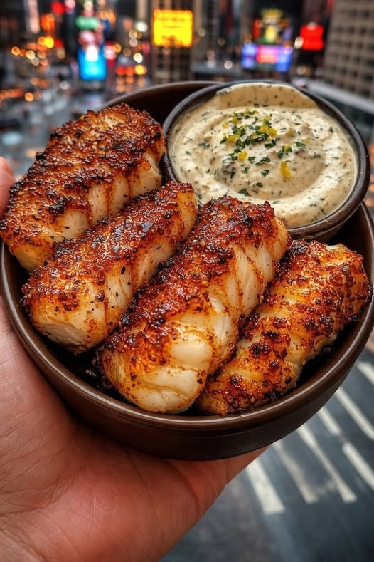 Butter Cod Bites
