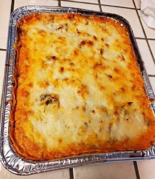 Keto Chicken Pizza Casserole