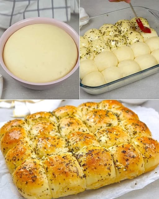 Garlic Butter Dinner Rolls
