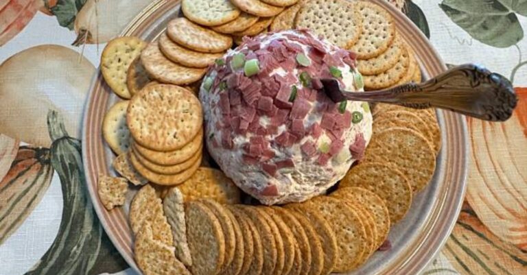Beef cheese ball